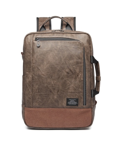GUSCIO UOMO(グッシオ ウォーモ)の「【グッシオ ウォーモ】 3WAY ビジネスリュックサック 【通勤 通学】(ビジネスバッグ・メンズ・カーキ/ブラウン/ネイビー/ブラック・FREE)」の20枚目の写真