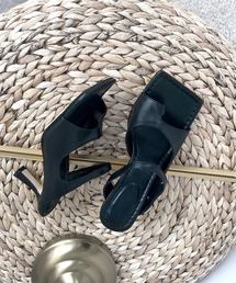 chuclla | 【chuclla】Square-toe thongs mule sb-6 chs38(サンダル)