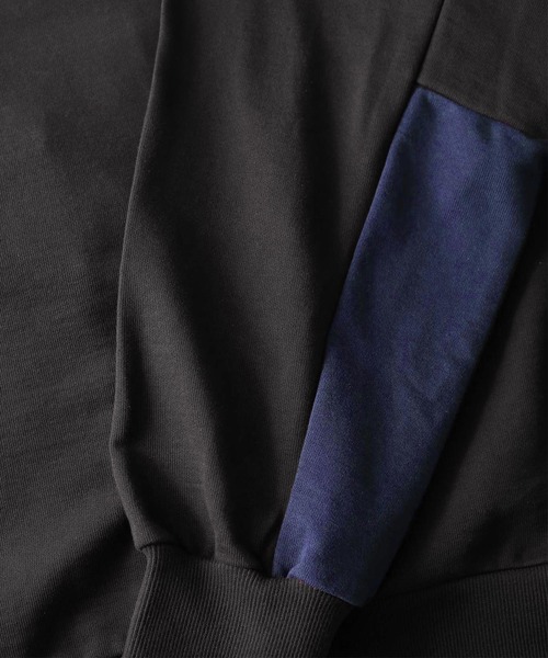 SHAREEF（シャリーフ）の「"龍"emb. BIG SWEAT（スウェット・メンズ・ブラウン/モカ/ホワイト/ネイビー/ブラック・1/3/2）」の8枚目の写真