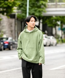SENSION | over size hoodie (parka) / オーバーサイズフーディ（パーカー）(パーカー)