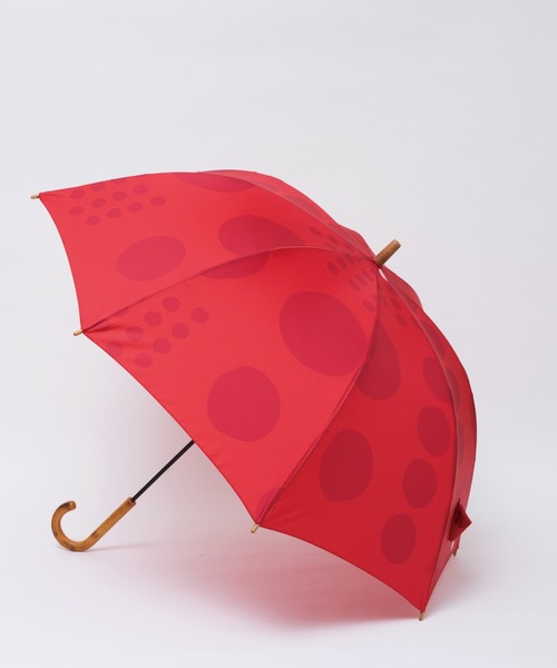 392 plusm（サンキューニプリュスエム）の「Umbrella Long 60 - maru - 790171/790177（長傘・レディース・ネイビー/レッド/カーキ/イエロー/ブラック/ベージュ/ブラウン/グレー・60cm）」の11枚目の写真