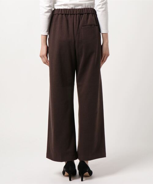 HONEYSUCKLE ROSE（ハニーサックルローズ）の「【HONEYSUCKLE ROSE】「nobee」楽伸び起毛ワイドパンツ（その他パンツ・レディース・ライトグレー/ブラック/ブラウン/ブラック×グレー・M/L）」の6枚目の写真