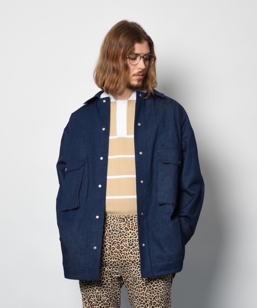 【良好品】 SUPERTHANKS（スーパーサンクス）の「ビッグポケットシャツ ジャケット・アウター