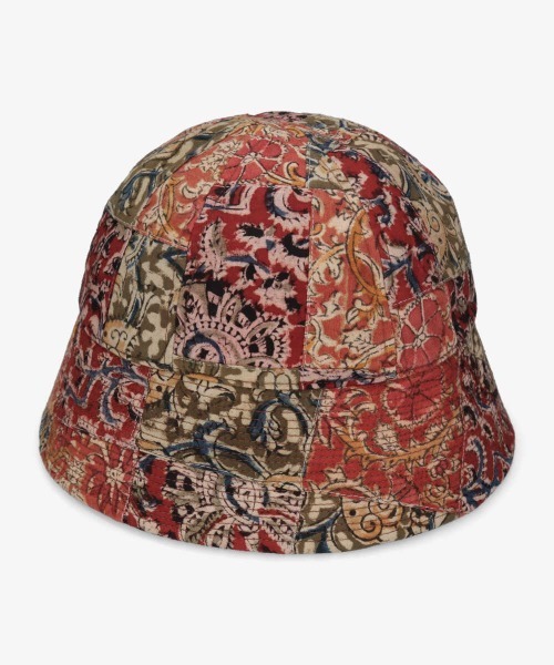 OVERRIDE（オーバーライド）の「【OVERRIDE】PACHWORK GOB HAT / 【オーバーライド】パッチワーク　ハット（ハット・メンズ・ブラック/レッド/ベージュ・58cm）」の18枚目の写真