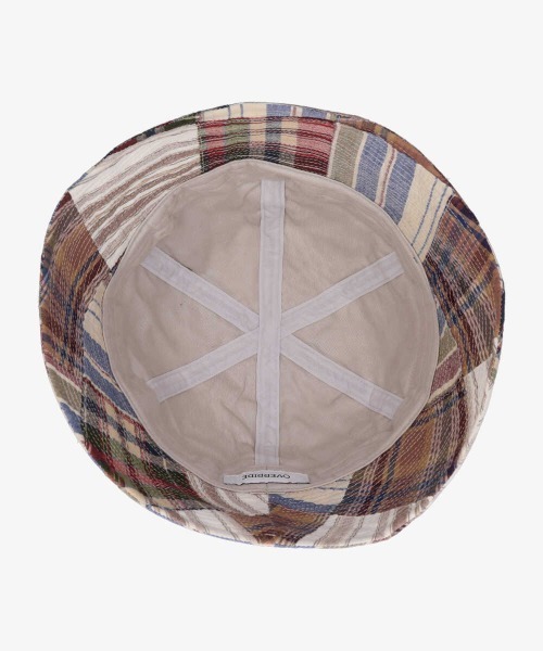 OVERRIDE（オーバーライド）の「【OVERRIDE】PACHWORK GOB HAT / 【オーバーライド】パッチワーク　ハット（ハット・メンズ・ブラック/レッド/ベージュ・58cm）」の13枚目の写真