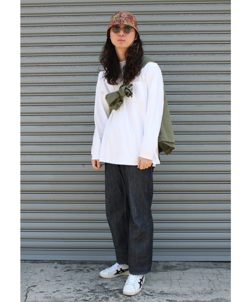 OVERRIDE（オーバーライド）の「【OVERRIDE】PACHWORK GOB HAT / 【オーバーライド】パッチワーク　ハット（ハット・メンズ・ブラック/レッド/ベージュ・58cm）」の22枚目の写真