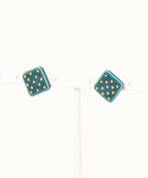 【IRODORI】金彩dot pierce(square深緑)