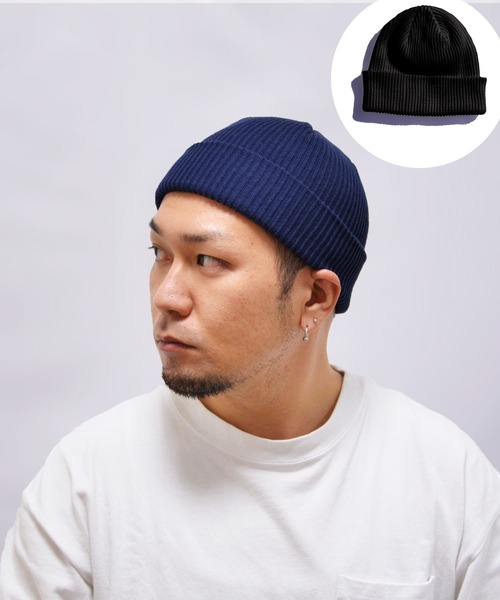 ANCHOR（アンカー）の「CELEB  オールシーズン対応　2パックコットンニットワッチ（ニットキャップ/ビーニー・メンズ・ベージュ/ネイビー/ホワイト系その他/グレー系その他/レッド系その他/オレンジ系その他/イエロー系/ミント/ブルー/グリーン系その他/ピンク系その他/キャメル/バーガンディー・FREE）」の6枚目の写真