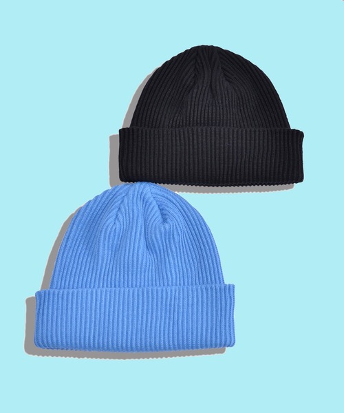 ANCHOR（アンカー）の「CELEB  オールシーズン対応　2パックコットンニットワッチ（ニットキャップ/ビーニー・メンズ・ベージュ/ネイビー/ホワイト系その他/グレー系その他/レッド系その他/オレンジ系その他/イエロー系/ミント/ブルー/グリーン系その他/ピンク系その他/キャメル/バーガンディー・FREE）」の7枚目の写真