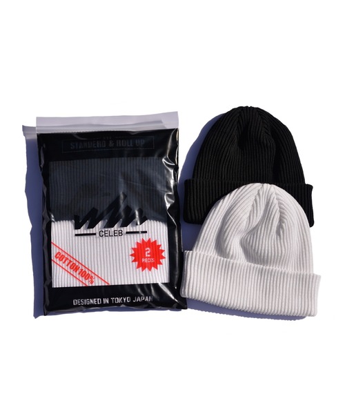 ANCHOR（アンカー）の「CELEB  オールシーズン対応　2パックコットンニットワッチ（ニットキャップ/ビーニー・メンズ・ベージュ/ネイビー/ホワイト系その他/グレー系その他/レッド系その他/オレンジ系その他/イエロー系/ミント/ブルー/グリーン系その他/ピンク系その他/キャメル/バーガンディー・FREE）」の21枚目の写真