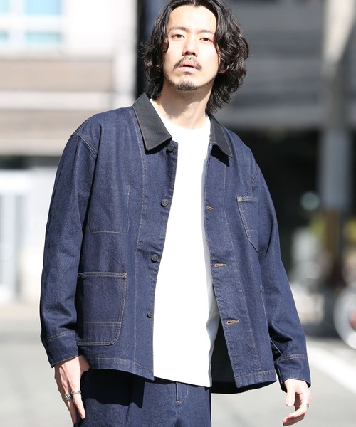 URBAN RESEARCH（アーバンリサーチ）の「衿切替カバーオールジャケット