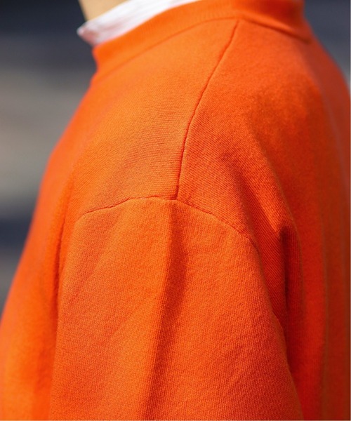 EDIFICE（エディフィス）の「コットンカシミヤ スムース クルーネック