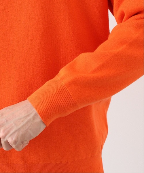 EDIFICE（エディフィス）の「コットンカシミヤ スムース クルーネック