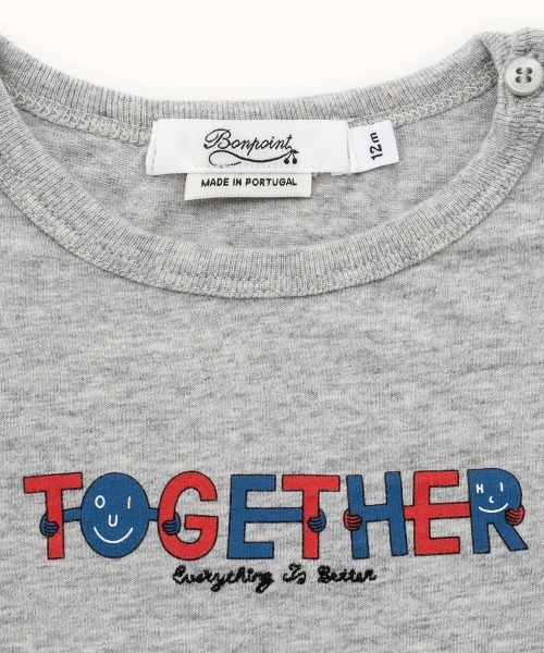 【セール】TOGETHER Tシャツ(Tシャツ/カットソー)|Bonpoint(ボンポワン) 【セール】TOGETHER Tシャツ(Tシャツ/カットソー)|Bonpoint(ボンポワン)