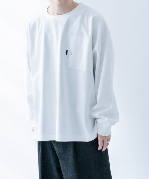 サイドスリットepロンT（Tシャツ/カットソー）｜epnok