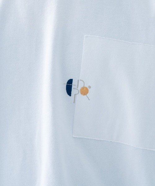 epnok(エプノック)の「サイドスリットepロンT(Tシャツ/カットソー・メンズ・グレイッシュベージュ/オフホワイト/ブルーグリーン・SMALL/MEDIUM/LARGE)」の14枚目の写真