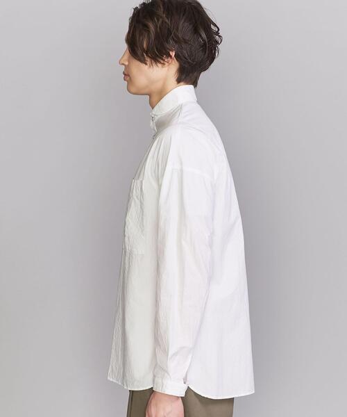 NATIC（ナティック）の「＜NATIC (ナティック）＞ R/C TW SHT/シャツ（シャツ/ブラウス・メンズ・ネイビー/ホワイト・LARGE/MEDIUM）」の3枚目の写真