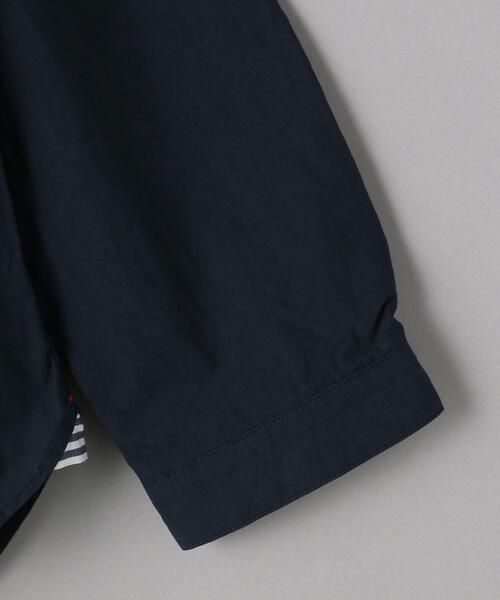 NATIC（ナティック）の「＜NATIC (ナティック）＞ R/C TW SHT/シャツ（シャツ/ブラウス・メンズ・ネイビー/ホワイト・LARGE/MEDIUM）」の4枚目の写真