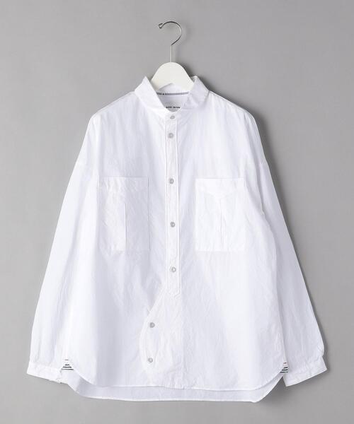 NATIC（ナティック）の「＜NATIC (ナティック）＞ R/C TW SHT/シャツ（シャツ/ブラウス・メンズ・ネイビー/ホワイト・LARGE/MEDIUM）」の16枚目の写真