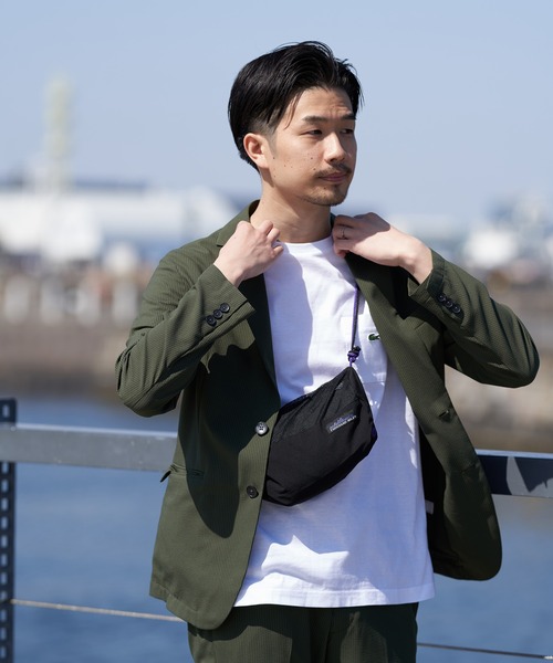 417 EDIFICE(フォーワンセブンエディフィス)の「◆【ジャケット+パンツの2点セット】ライトサッカー スペシャルセットアップ(テーラードジャケット・メンズ・ブラック/ネイビー/ブラウン/カーキ/ネイビー系・SMALL/MEDIUM/LARGE/X-LARGE)」の3枚目の写真