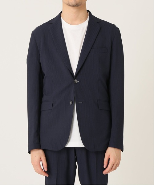 417 EDIFICE(フォーワンセブンエディフィス)の「◆【ジャケット+パンツの2点セット】ライトサッカー スペシャルセットアップ(テーラードジャケット・メンズ・ブラック/ネイビー/ブラウン/カーキ/ネイビー系・SMALL/MEDIUM/LARGE/X-LARGE)」の22枚目の写真