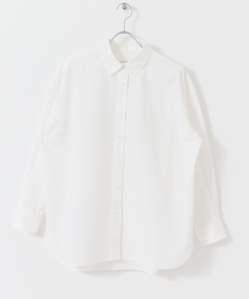 URBAN RESEARCH（アーバンリサーチ）の「ワイドカフオーバーシャツ（シャツ/ブラウス・レディース・ストライプ/ホワイト/ベージュ・FREE）」の20枚目の写真