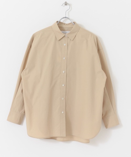 URBAN RESEARCH（アーバンリサーチ）の「ワイドカフオーバーシャツ（シャツ/ブラウス・レディース・ストライプ/ホワイト/ベージュ・FREE）」の6枚目の写真