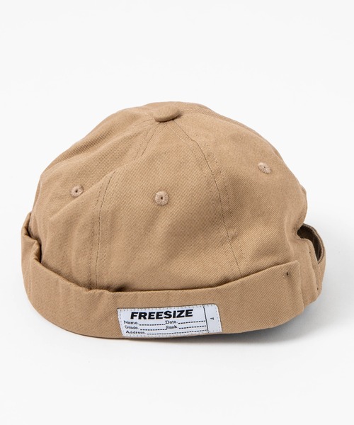 WEGO（ウィゴー）の「WEGO/ロゴフィッシャーマンキャップ（キャップ・レディース・カーキ/オフホワイト/ブラック・FREE）」の5枚目の写真