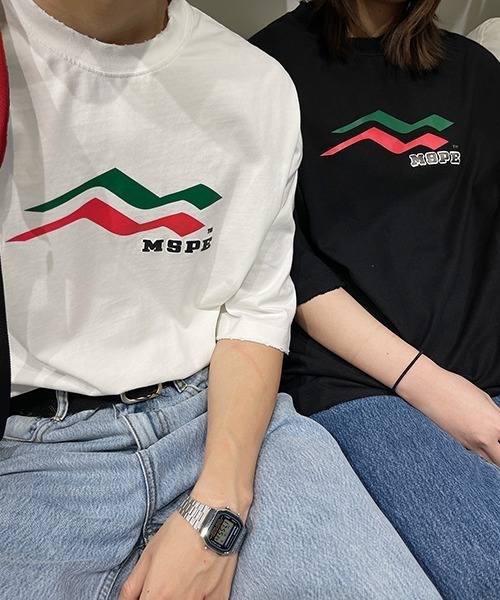 MASONPRINCE(メイソンプリンス)の「【MASONPRINCE】4 color oversized brand logo print T-shirt DT2176(Tシャツ/カットソー・メンズ・ホワイト/グレー/ブラック/ブルー・XL/M/S/L)」の7枚目の写真