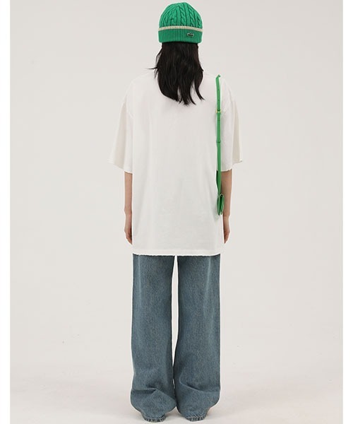 MASONPRINCE(メイソンプリンス)の「【MASONPRINCE】4 color oversized brand logo print T-shirt DT2176(Tシャツ/カットソー・メンズ・ホワイト/グレー/ブラック/ブルー・XL/M/S/L)」の16枚目の写真