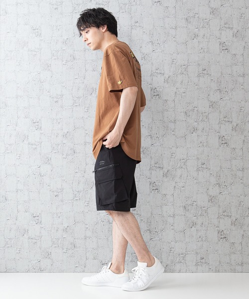OUTDOOR PRODUCTS(アウトドアプロダクツ)の「【OUTDOOR PRODUCTS】「着るBAG」シリーズ 7ポケット ショートパンツ 吸水速乾素材/ストレッチ機能付き(その他パンツ・メンズ・ブラック/ベージュ・LARGE/MEDIUM/X-LARGE/SMALL)」の7枚目の写真