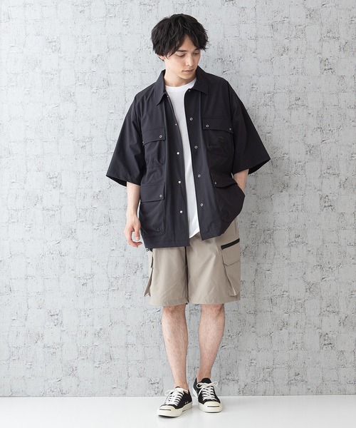 OUTDOOR PRODUCTS(アウトドアプロダクツ)の「【OUTDOOR PRODUCTS】「着るBAG」シリーズ 7ポケット ショートパンツ 吸水速乾素材/ストレッチ機能付き(その他パンツ・メンズ・ブラック/ベージュ・LARGE/MEDIUM/X-LARGE/SMALL)」の10枚目の写真