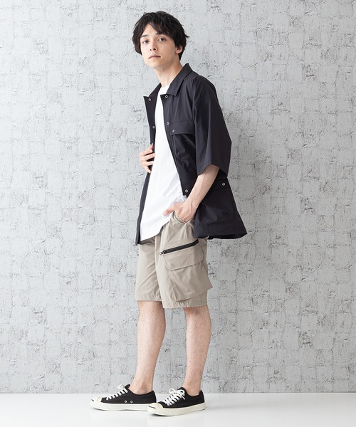 OUTDOOR PRODUCTS(アウトドアプロダクツ)の「【OUTDOOR PRODUCTS】「着るBAG」シリーズ 7ポケット ショートパンツ 吸水速乾素材/ストレッチ機能付き(その他パンツ・メンズ・ブラック/ベージュ・LARGE/MEDIUM/X-LARGE/SMALL)」の11枚目の写真