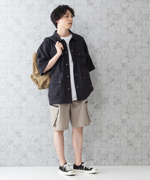 OUTDOOR PRODUCTS(アウトドアプロダクツ)の「【OUTDOOR PRODUCTS】「着るBAG」シリーズ 7ポケット ショートパンツ 吸水速乾素材/ストレッチ機能付き(その他パンツ・メンズ・ブラック/ベージュ・LARGE/MEDIUM/X-LARGE/SMALL)」の12枚目の写真
