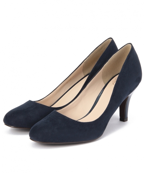 Boisson Chocolat（ボワソンショコラ）の「●△ボワソンショコラ/B プレーンパンプス75（パンプス・レディース・ネイビー/ブラック/ダークグレー/レッド・23cm/23.5cm/24cm/24.5cm/22cm/22.5cm）」の3枚目の写真