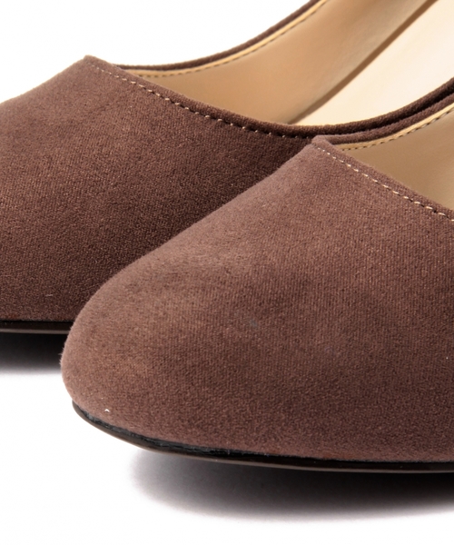 Boisson Chocolat（ボワソンショコラ）の「●△ボワソンショコラ/B プレーンパンプス75（パンプス・レディース・ネイビー/ブラック/ダークグレー/レッド・23cm/23.5cm/24cm/24.5cm/22cm/22.5cm）」の7枚目の写真