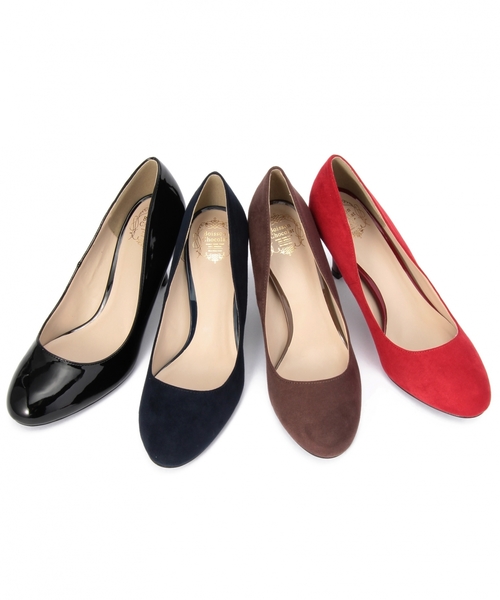 Boisson Chocolat（ボワソンショコラ）の「●△ボワソンショコラ/B プレーンパンプス75（パンプス・レディース・ネイビー/ブラック/ダークグレー/レッド・23cm/23.5cm/24cm/24.5cm/22cm/22.5cm）」の17枚目の写真