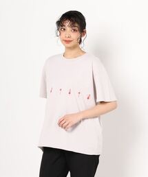 BEAVER | FUNG/ファング　Basic Cut off tee hula＆palm　Tシャツ(Tシャツ/カットソー)