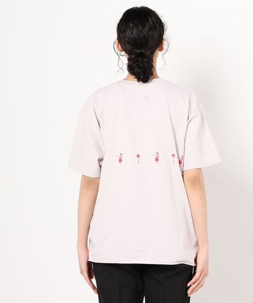 BEAVER（ビーバー）の「FUNG/ファング　Basic Cut off tee hula＆palm　Tシャツ（Tシャツ/カットソー・レディース・グレー・LARGE）」の3枚目の写真