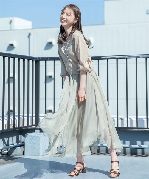 WILLSELECTION（ウィルセレクション）の「カットボールヒールサンダル（サンダル・レディース・ダークブラウン/アイボリー・SMALL/MEDIUM）」の9枚目の写真