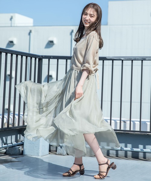 WILLSELECTION（ウィルセレクション）の「カットボールヒールサンダル（サンダル・レディース・ダークブラウン/アイボリー・SMALL/MEDIUM）」の14枚目の写真