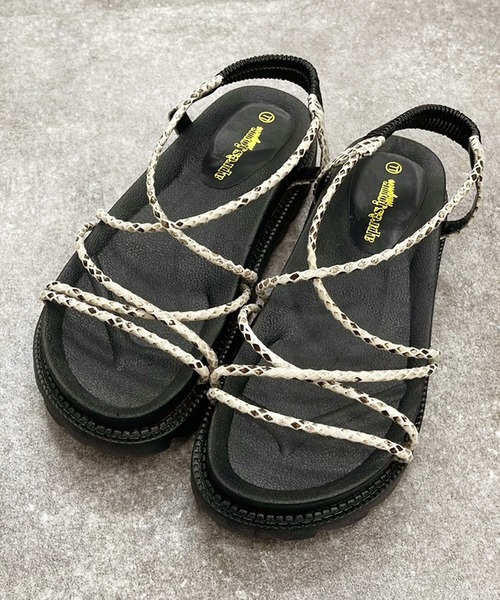 apres jour mignon（アプレジュールミニョン）の「シャークソールスポサン【ZOZOTOWN限定アイテム】（サンダル・レディース・アイボリー/グレイッシュベージュ/その他/ブラック・X-LARGE/SMALL/LARGE/MEDIUM）」の11枚目の写真