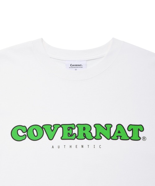 COVERNAT（カバーナット）の「【COVERNAT】COOPER LOGO S/S TEE / カバーナット クーパー ロゴ Tシャツ（Tシャツ/カットソー・メンズ・ホワイト/ミント/ネイビー・SMALL/X-LARGE/LARGE/MEDIUM）」の11枚目の写真