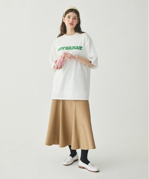 COVERNAT（カバーナット）の「【COVERNAT】COOPER LOGO S/S TEE / カバーナット クーパー ロゴ Tシャツ（Tシャツ/カットソー・メンズ・ホワイト/ミント/ネイビー・SMALL/X-LARGE/LARGE/MEDIUM）」の9枚目の写真