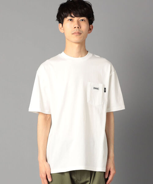 TAION（タイオン）の「【TAION/タイオン】FREDYMAC別注 パッカブルTシャツ ポケT UNISEX（Tシャツ/カットソー・メンズ・サックスブルー/ベージュ/ホワイト/イエロー/ブラック/オレンジ・M/L）」の7枚目の写真