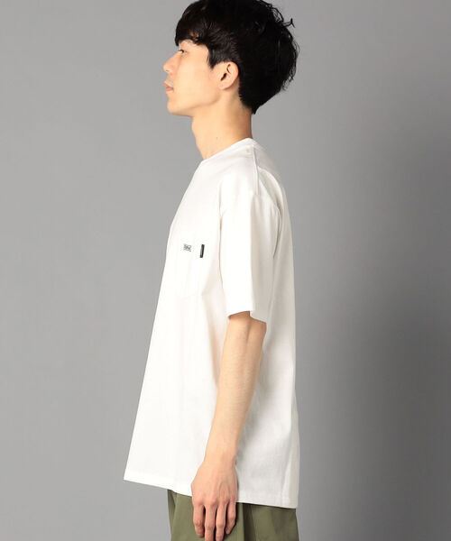 TAION（タイオン）の「【TAION/タイオン】FREDYMAC別注 パッカブルTシャツ ポケT UNISEX（Tシャツ/カットソー・メンズ・サックスブルー/ベージュ/ホワイト/イエロー/ブラック/オレンジ・M/L）」の8枚目の写真