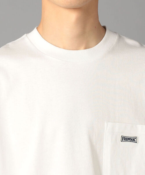 TAION（タイオン）の「【TAION/タイオン】FREDYMAC別注 パッカブルTシャツ ポケT UNISEX（Tシャツ/カットソー・メンズ・サックスブルー/ベージュ/ホワイト/イエロー/ブラック/オレンジ・M/L）」の10枚目の写真