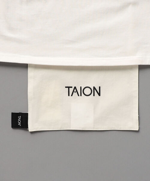 TAION（タイオン）の「【TAION/タイオン】FREDYMAC別注 パッカブルTシャツ ポケT UNISEX（Tシャツ/カットソー・メンズ・サックスブルー/ベージュ/ホワイト/イエロー/ブラック/オレンジ・M/L）」の16枚目の写真