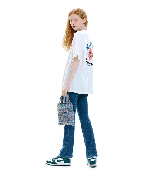 CLOTTY(クロッティ)の「『CLOTTY/クロッティー』COTTON CANDY T-SHIRT/コットンキャンティー 半袖Tシャツ(Tシャツ/カットソー・レディース・ホワイト・FREE)」の9枚目の写真