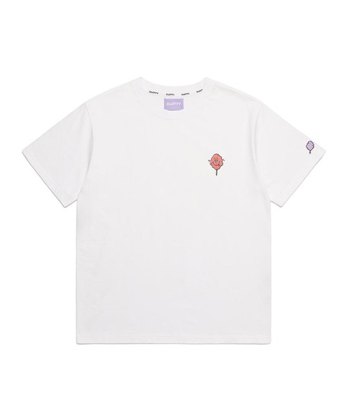 CLOTTY(クロッティ)の「『CLOTTY/クロッティー』COTTON CANDY T-SHIRT/コットンキャンティー 半袖Tシャツ(Tシャツ/カットソー・レディース・ホワイト・FREE)」の8枚目の写真
